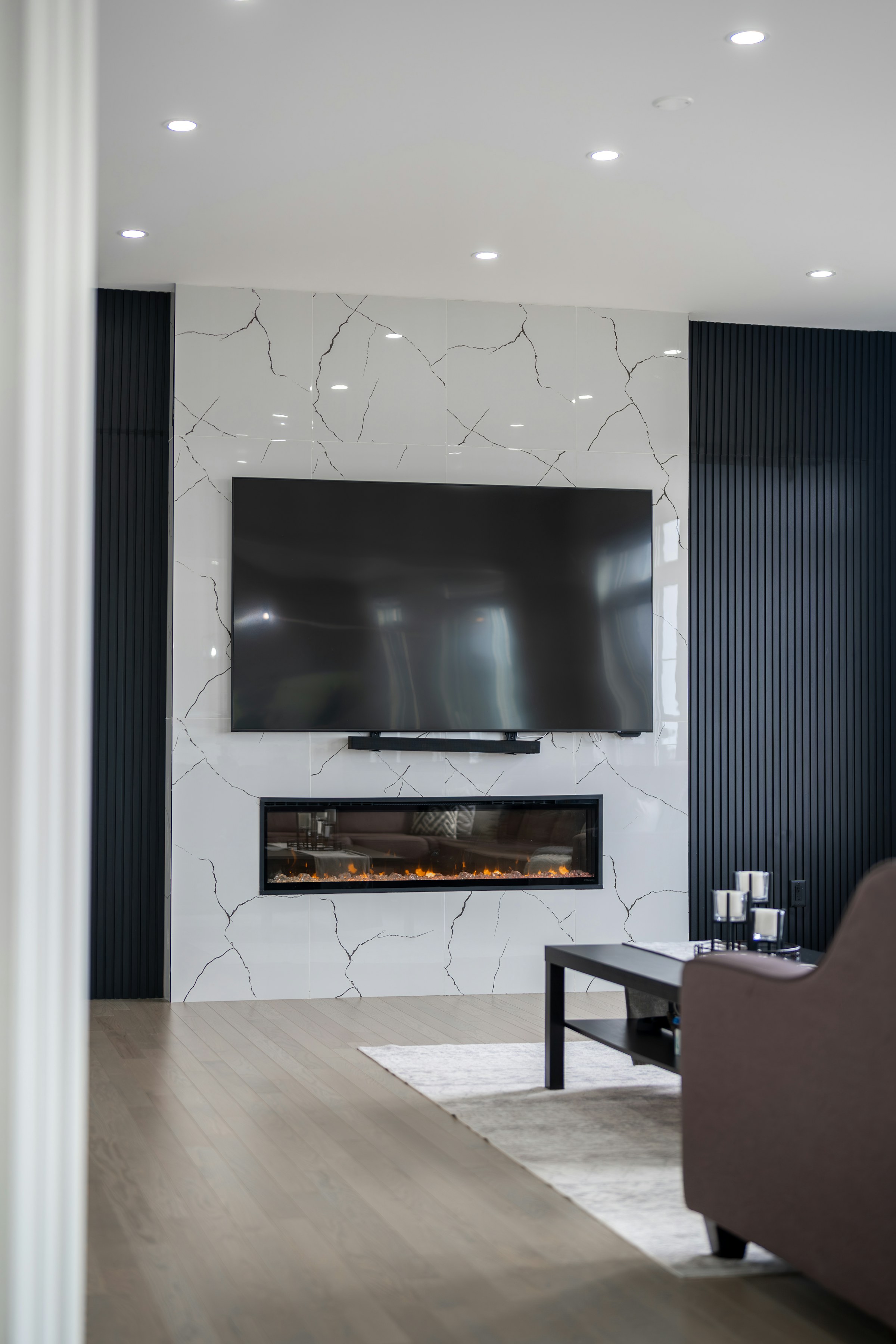 After: TV Mounting Before & After